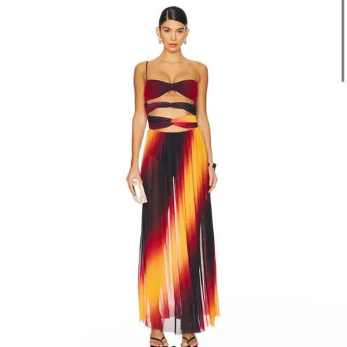 Agua Bendita X REVOLVE Meeg Maxi Dress in Sunset Ombre