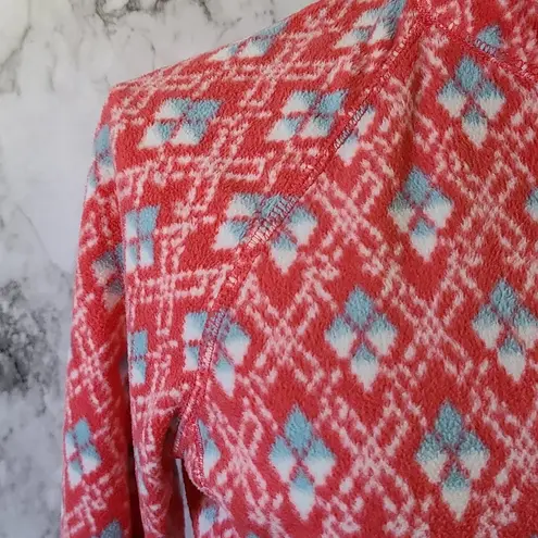 Woolrich Woorich Colwin printed half zip fleece size medium