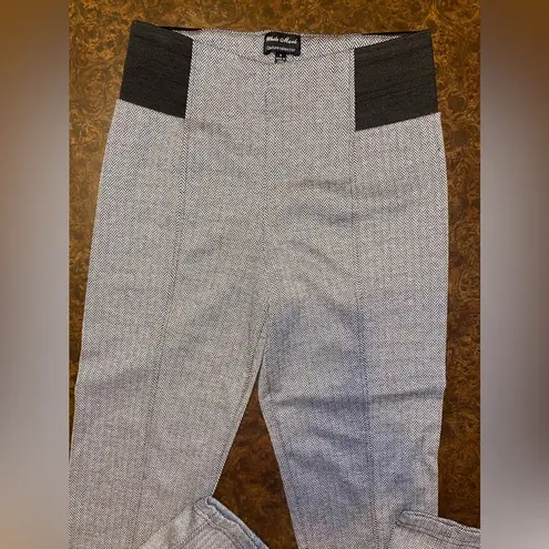 White Mark Couture Collection Jacquard Slim Pants