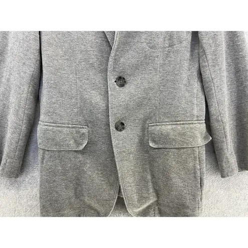 Banana Republic  Women's Sweater Jacket size Small Faux Pocket Double Button Grey