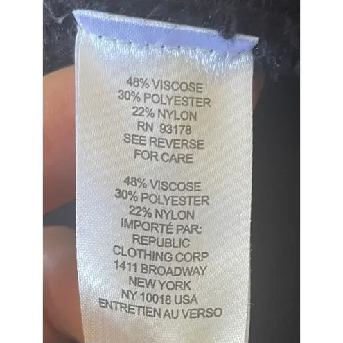 Workshop Republic Women’s Black Open Front Hoodie Soft 2 Pockets Cardigan 1X - Image 7