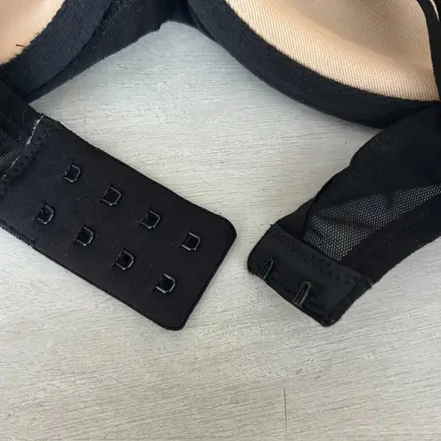 Soma Lightly Lined Perfect Coverage Bra Black Lace Overlay Size 34D - Image 4