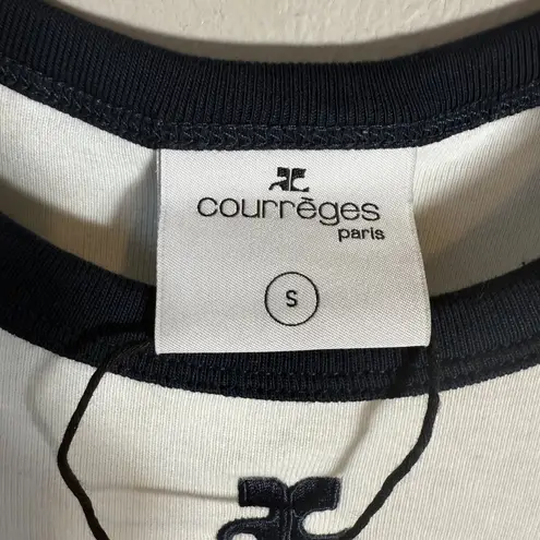 Courreges Paris Embroidered Cotton