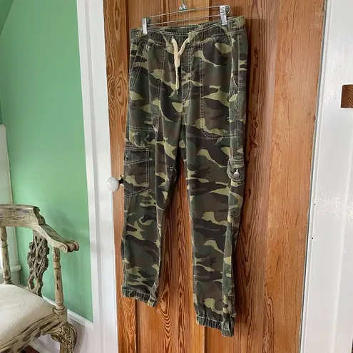 Sundry Camo Drawstring Cargo Jogger Pants - Size 3 (US L/12)