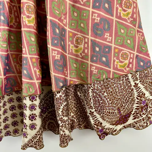 Reversible Maxi Wrap Skirt BIN65