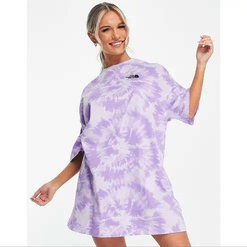 The North Face  Lilac Tie Dye T-Shirt Dress