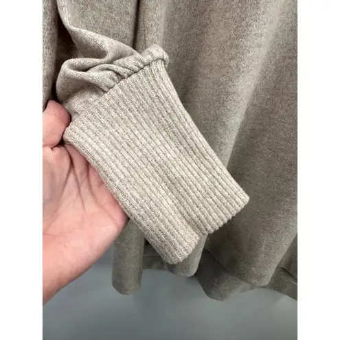 Maeve Anthropologie Cowl Neck Tunic Top Sweater Sand Beige Oatmeal Extra Small