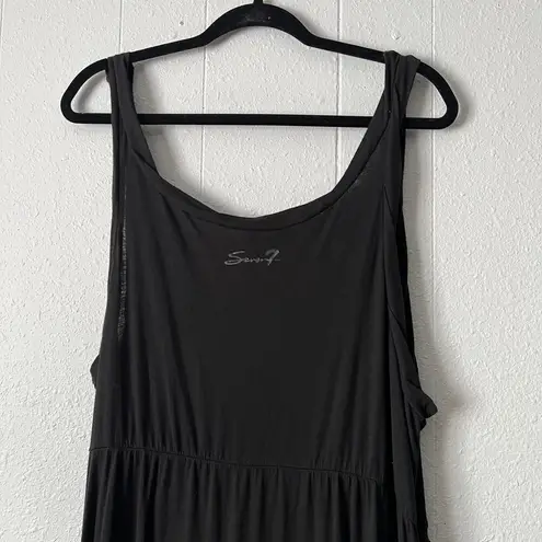 Seven7  Luxe Maxi Dress Womens 18-20 Tiered Stretch Soft Party Event Semi-Formal