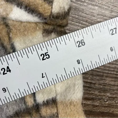 ZARA  Plaid Shirt Jacket Shacket Women M Plaid Oversized Long Sleeve Button Up