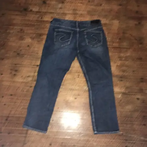Silver Jeans Silver Suki Jean capris, size 29