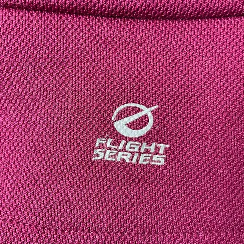 The North Face  TNF Long Sleeve 1/4 Zip Shirt Flight Series sz Small Magenta