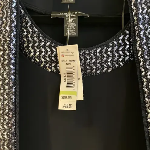 R & M Richards 2 piece dress set NWT