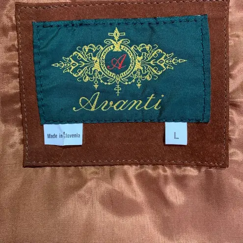 Avanti Vintage Woman’s Leopard Fringe Jacket size large