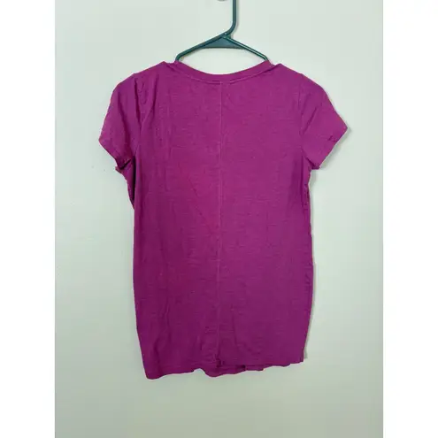 Motherhood Maternity Fushia Pink Short Sleeve T