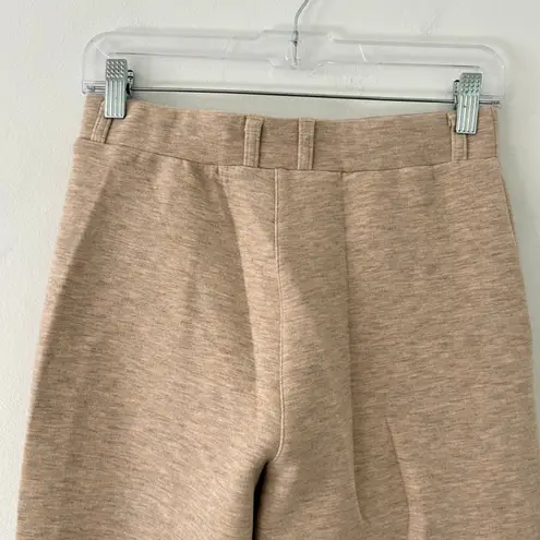 OGL Two Piece Sleeveless Turtleneck High Waist Straight Leg Pants S Small New Tan - Image 9