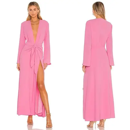 Camila Coelho 🆕  Millie Maxi Wrap Dress in Pink Sz XS