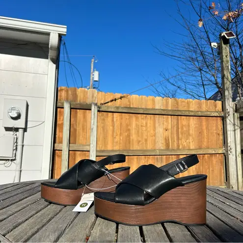 Universal Threads Nwt Women's Naomi Wood Wedge Heels- Universal Thread size 11 spring summer thumbnail 4