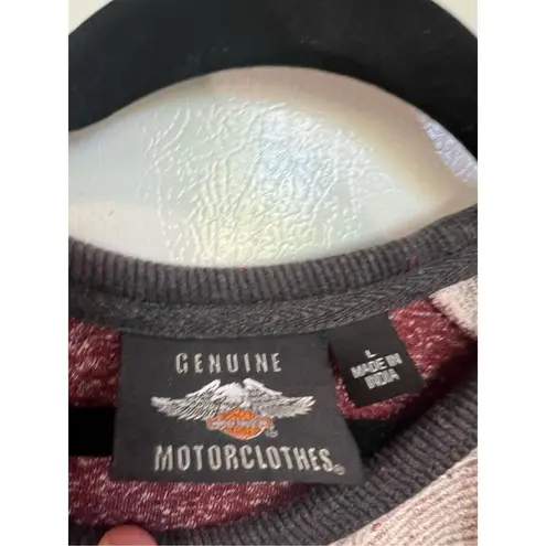 Harley Davidson Genuine Motorclothes Woman’s Crewneck Woman’s Size Large