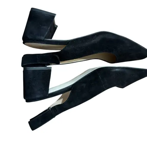 Vagabond Pelle Moda Sling Back Block Heals with Square Toe in Sz 9