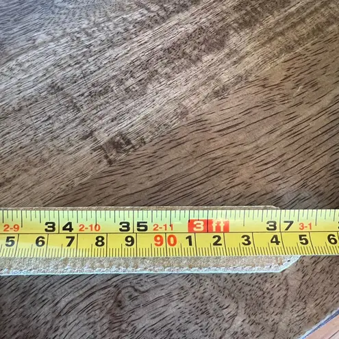 Vintage Accessories by Pearl Womens L Leather Belt Cream Made in USA Career Chic Size L