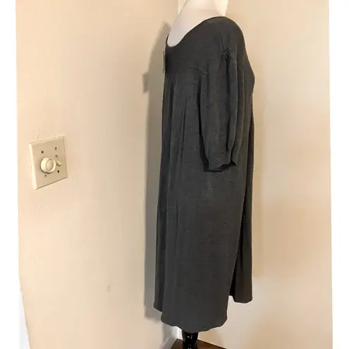 GEORGE Ribbed Versatile Casual Party Outfit Ladies Dress Gray Size 2XL