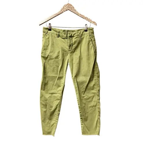 Frank & Eileen Wicklow Italian Chino Performance Twill Pants Olive Green 6