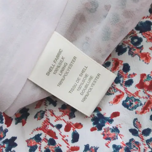 Rebecca Taylor Silk Shorts Floral Size 8 MSRP $275.00