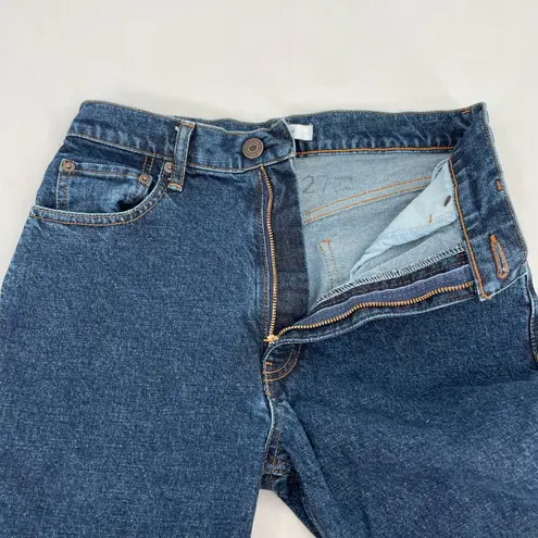 MOUSSY Blue Jeans MVS Skinny Zip Fly Indigo Dark Wash Denim Style 010EAC12