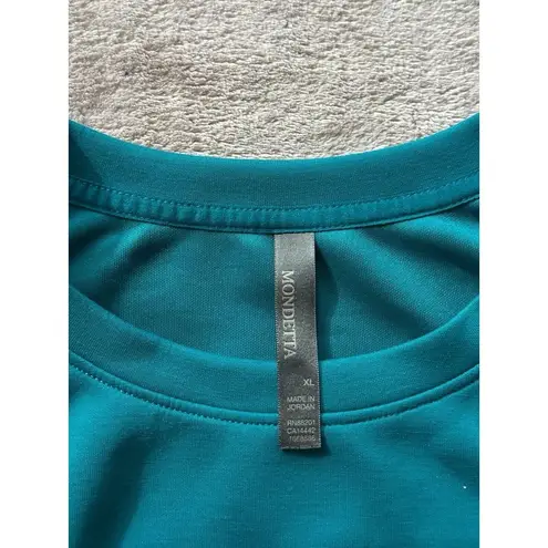 Mondetta Ladies' Scuba Long Sleeve Crewneck Sweatshirt Relaxed Fit Sz XL