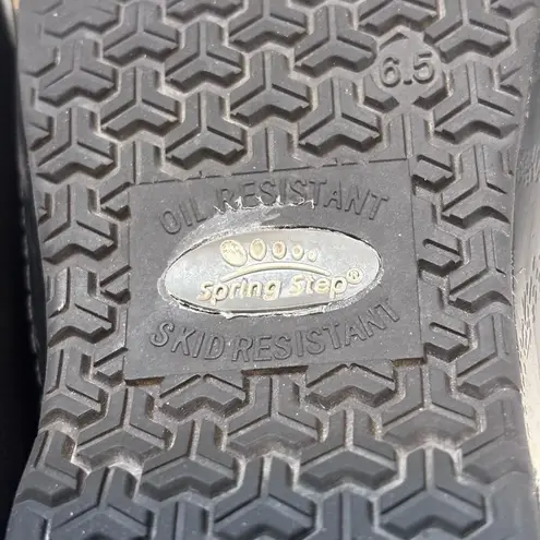 Dr. Scholl's Work in Comfort Shoes Womens Size 6.5 Black Spring Step/Skid Resi