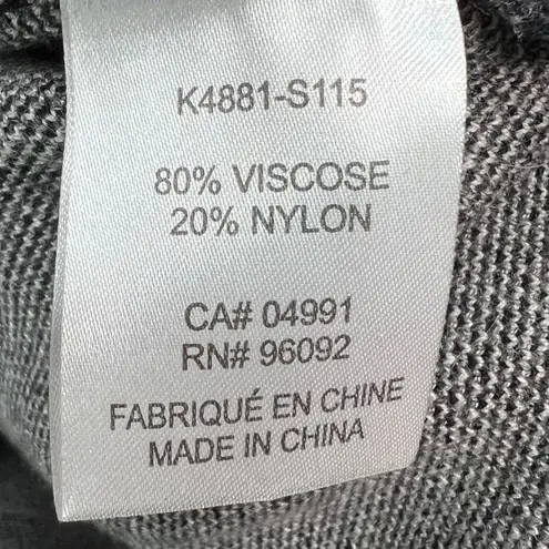 Katherine Barclay Dress Womens Large Knit Sweater Geometric Striped Career NWT