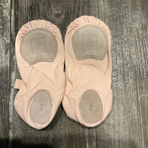 Liberty Soft Pink Dance/Ballet Slippers Size 8