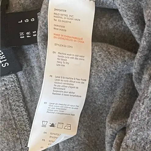 Streetwear Society Gray Leggings Size Large NWT Cozy Lounge Pants