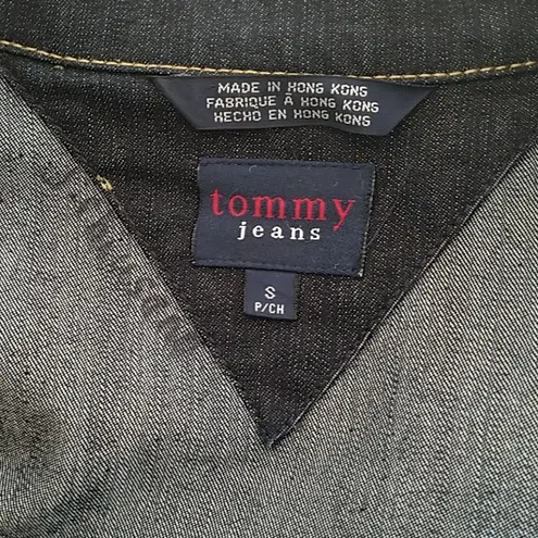 Tommy Hilfiger Tommy Jeans Dark Wash Jean Blazer