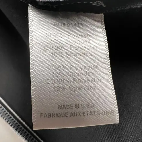 Clover Canyon Neoprene Scuba Sleeveless Peplum Dress Geometric Colorful Size S