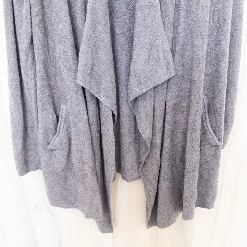 Barefoot Dreams Womens CozyChic Lite Cardigan Size S/M Brown Lounge Cozy Soft