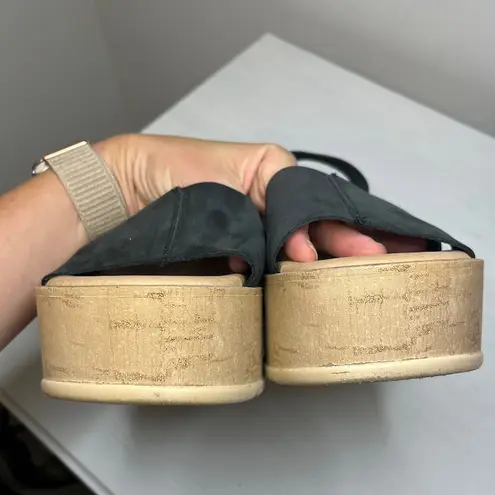 Musse & Cloud Dayana Cushioned Platform Sandal Cork Midsole Sz 10