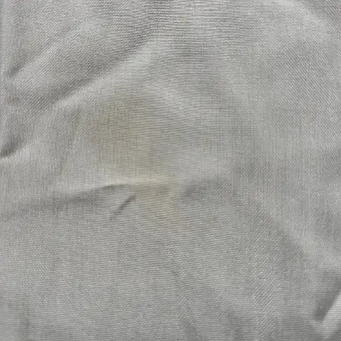 Vintage Womens Size Large Sage Green/Cream 100% Silk Reversible Tank Career Work Green