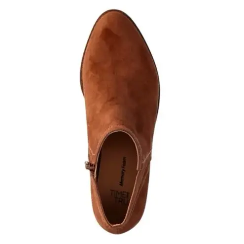 NWT Time and Tru Women's Core Ankle Boots Brown Tan Size 6