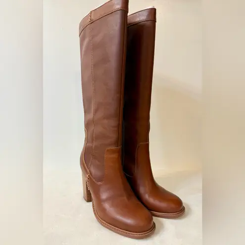Kelsi Dagger Brooklyn Lodge Leather Tall Boot in Peanut Brown Size 9