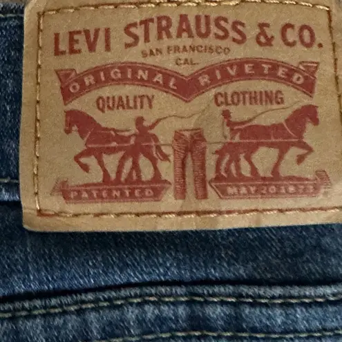 Levi's Levi Strauss Original Fit Size 14 Medium Wash Jeans