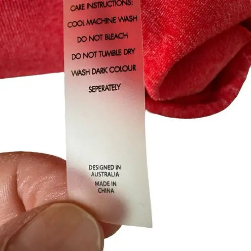 Ryderwear Staples Seamless Leggings in Red Marl XS