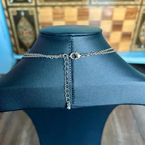 Teal Chunky Gemstone Statement Necklace Beach Vibes Blue