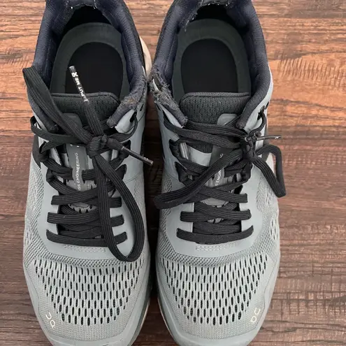 ON Womens Cloudace Synthetic Textile Trainers, 7.5 Gray