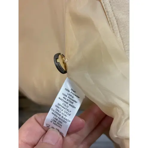 Susan Graver Women's Blazer 1X Beige