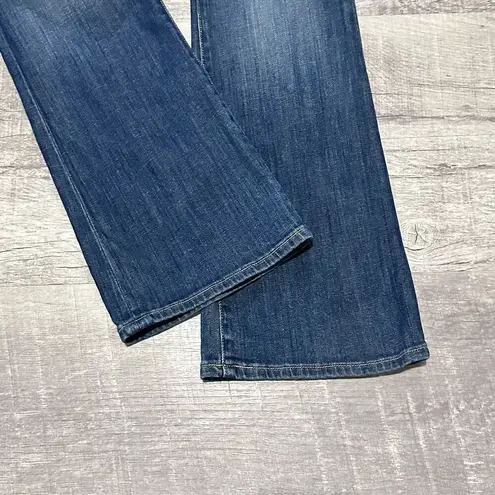 Gap  1969 Curvy Flare Bootcut Jeans Womens 2/26 P (29X31) Low Rise Medium Wash