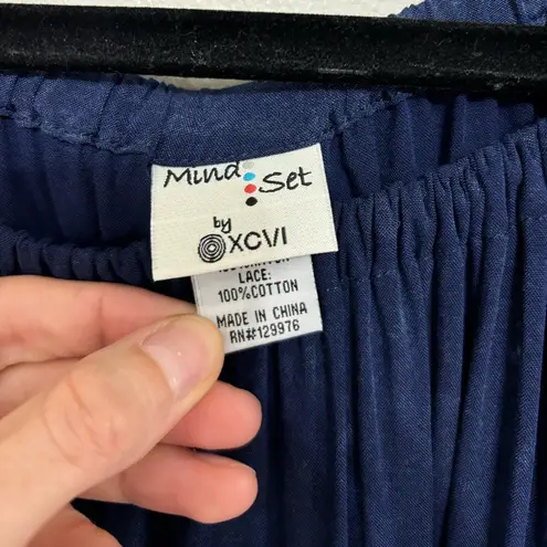 XCVI Mind Set by Boho Lace Knit Top - Size M