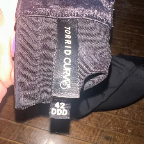 Torrid  curve black full figure 42DDD normcore comfortable bra thumbnail 3