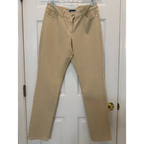 J. McLaughlin NWT Lexi Jeans in Raw Beige Size 10
