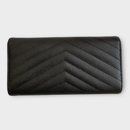 Saint Laurent YSL Grain de Poudre Wallet - ALL INCLUSIONS